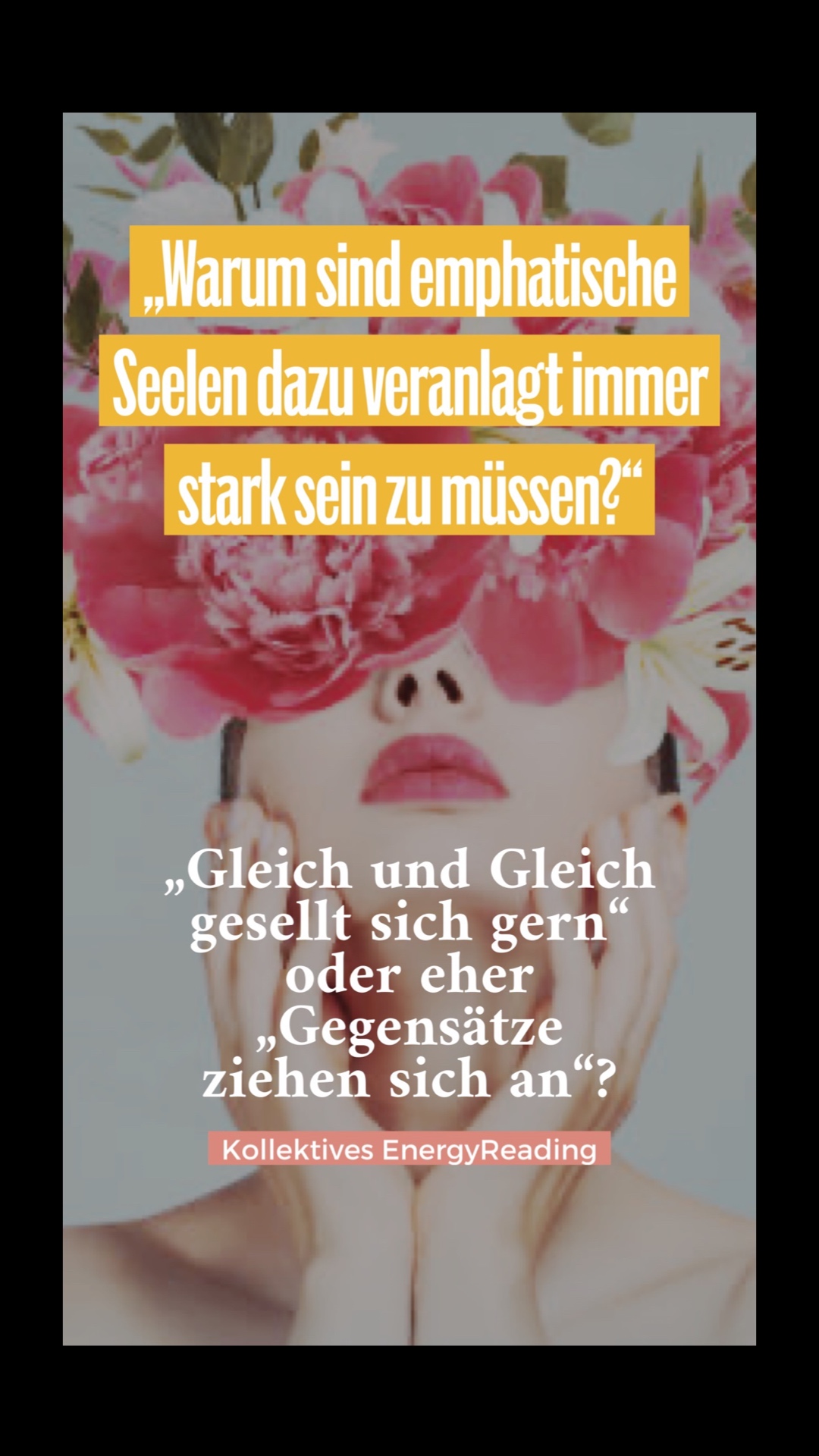 Warum wollen empathische Menschen immer stark sein?