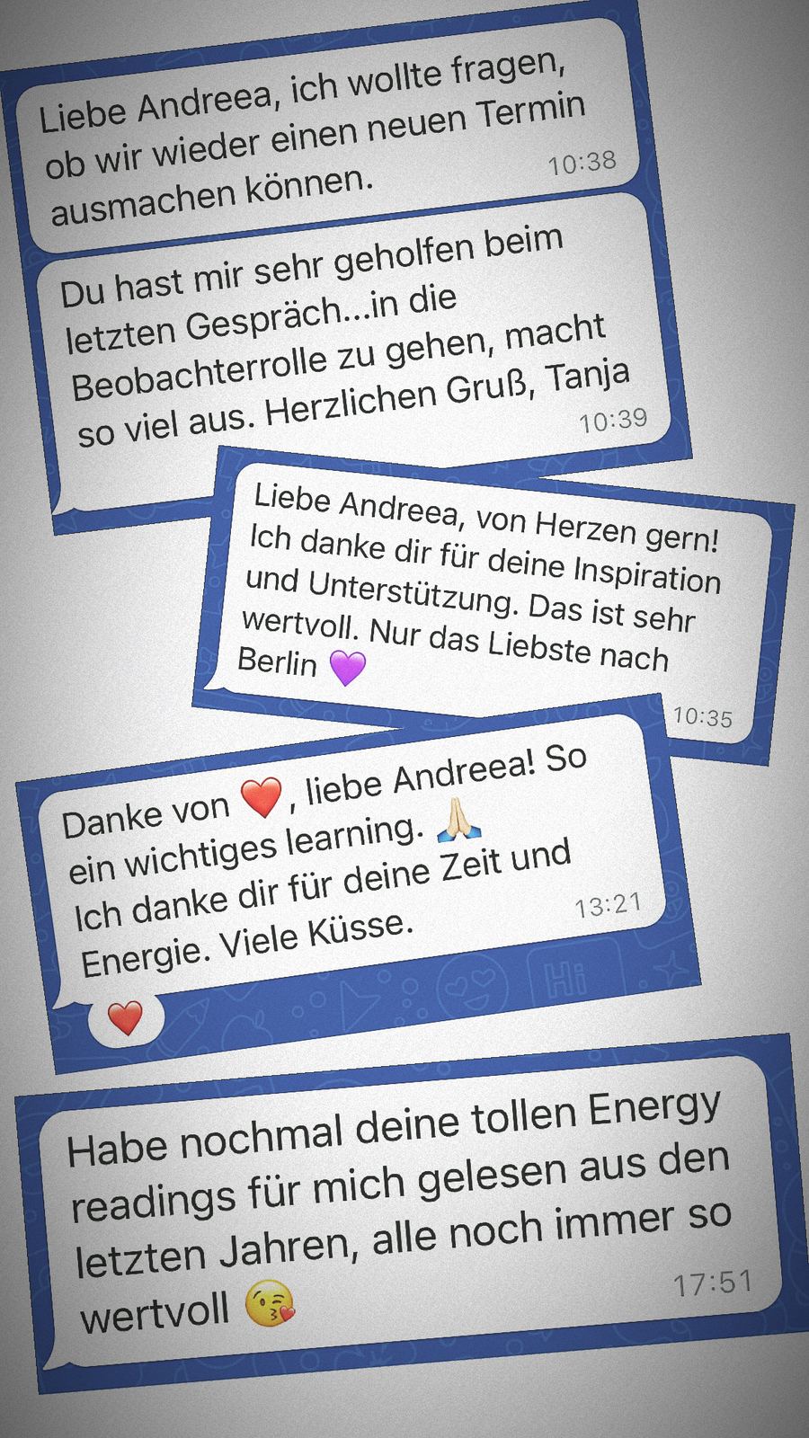 Rückmeldungen aus dem Herbst – Rückmeldung 2
