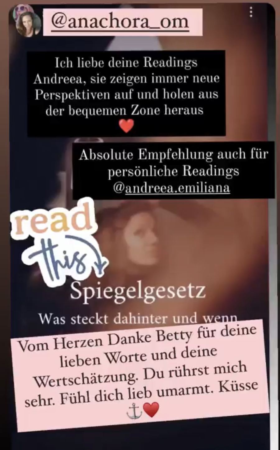 Rückmeldungen aus dem Herbst – Rückmeldung 6